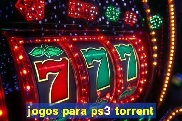 jogos para ps3 torrent